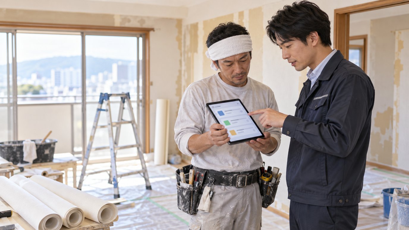 リフォーム業界向けの職人マッチングサービス